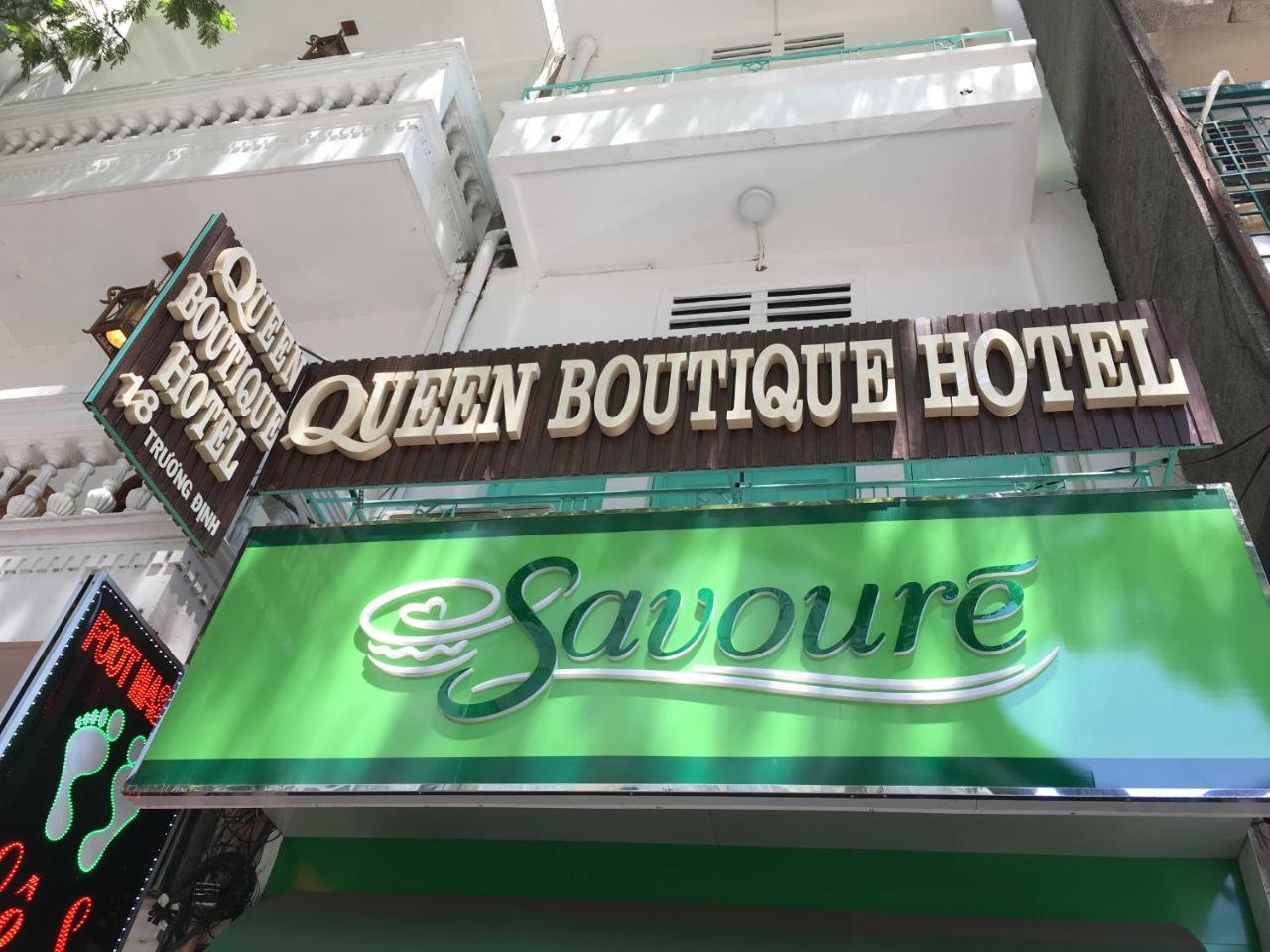 Queen Boutique Hotel Ho-Chi-Minh-Stadt Exterior foto