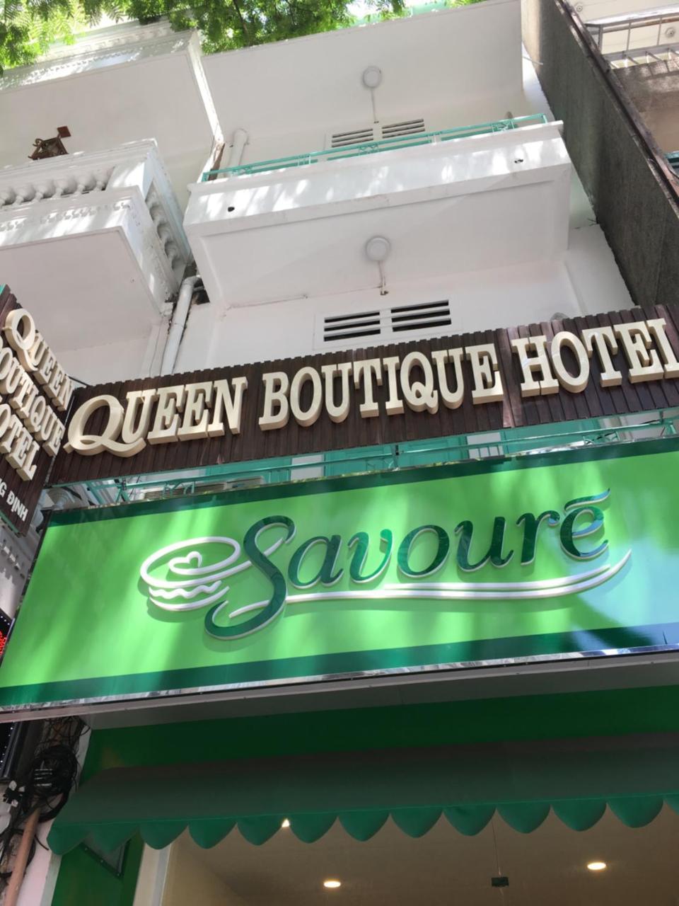 Queen Boutique Hotel Ho-Chi-Minh-Stadt Exterior foto
